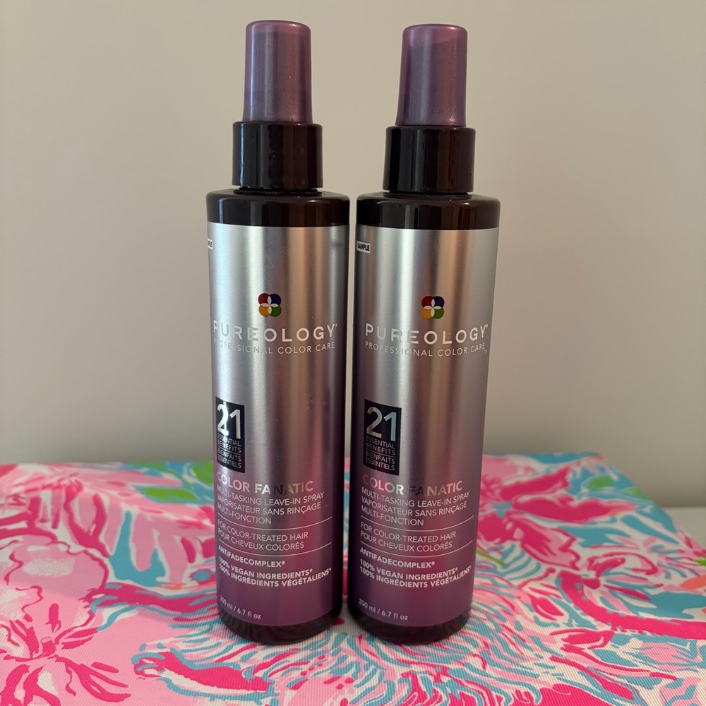 ORIGINAL FORMULA Pureology Color Fanatic 21 leave-in spray 6.7oz x2